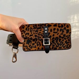Rag & Bone animal print belt bag